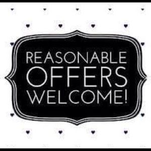 Love my stuff but not the price?  Make an offer!